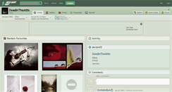 Desktop Screenshot of deadintheattic.deviantart.com