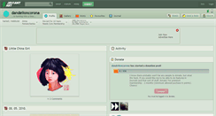 Desktop Screenshot of dandelioncorona.deviantart.com