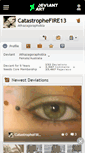 Mobile Screenshot of catastrophefire13.deviantart.com