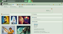Desktop Screenshot of alfinkahar.deviantart.com