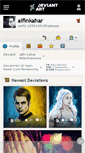 Mobile Screenshot of alfinkahar.deviantart.com