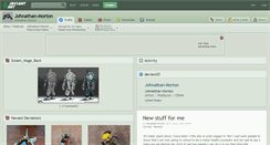 Desktop Screenshot of johnathan-morton.deviantart.com