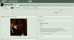 Desktop Screenshot of darkfire-of-kaos.deviantart.com