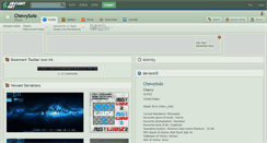 Desktop Screenshot of chewysolo.deviantart.com
