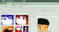 Desktop Screenshot of iphoton.deviantart.com