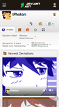 Mobile Screenshot of iphoton.deviantart.com