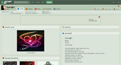 Desktop Screenshot of guccigirl.deviantart.com