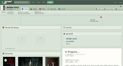 Desktop Screenshot of defabe-stock.deviantart.com