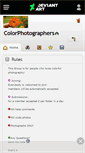Mobile Screenshot of colorphotographers.deviantart.com