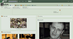 Desktop Screenshot of jeffrade.deviantart.com