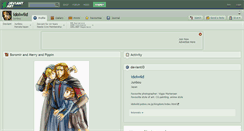 Desktop Screenshot of idolwild.deviantart.com