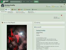 Tablet Screenshot of fantasy2reality.deviantart.com