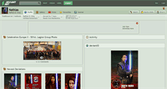 Desktop Screenshot of nathlas.deviantart.com