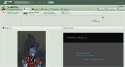 Desktop Screenshot of gcartist85.deviantart.com
