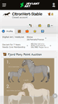 Mobile Screenshot of citronvert-stable.deviantart.com