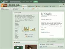 Tablet Screenshot of hermione-club.deviantart.com