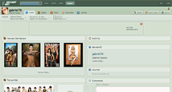 Desktop Screenshot of gabriel78.deviantart.com