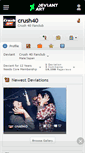 Mobile Screenshot of crush40.deviantart.com