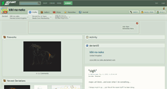 Desktop Screenshot of kiki-no-neko.deviantart.com