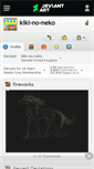 Mobile Screenshot of kiki-no-neko.deviantart.com
