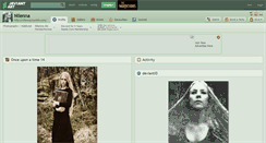 Desktop Screenshot of nilenna.deviantart.com