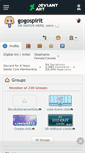 Mobile Screenshot of gogospirit.deviantart.com
