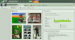 Desktop Screenshot of herofactoryclub.deviantart.com