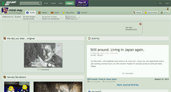 Desktop Screenshot of mirai-may.deviantart.com