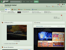 Tablet Screenshot of gardevoir-trainer.deviantart.com