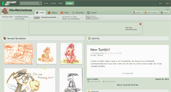 Desktop Screenshot of hiswretchedness.deviantart.com