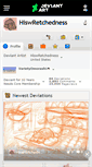 Mobile Screenshot of hiswretchedness.deviantart.com