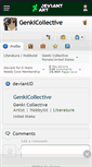 Mobile Screenshot of genkicollective.deviantart.com
