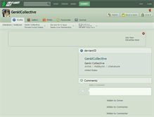 Tablet Screenshot of genkicollective.deviantart.com
