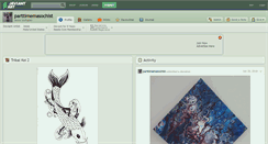 Desktop Screenshot of parttimemasochist.deviantart.com
