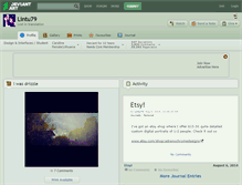 Tablet Screenshot of lintu79.deviantart.com