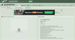 Desktop Screenshot of curvedlightstudio.deviantart.com