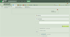 Desktop Screenshot of hotshtuff.deviantart.com