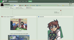 Desktop Screenshot of clefdesoll.deviantart.com