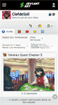 Mobile Screenshot of clefdesoll.deviantart.com