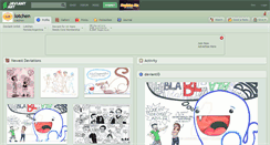 Desktop Screenshot of lotchen.deviantart.com