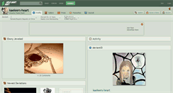 Desktop Screenshot of kaeleers-heart.deviantart.com