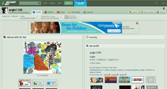 Desktop Screenshot of angie1100.deviantart.com