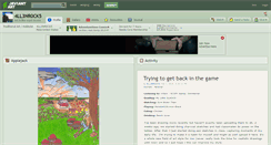 Desktop Screenshot of 4ll3nr0ck5.deviantart.com