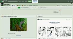 Desktop Screenshot of donnysgirl.deviantart.com