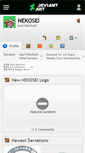 Mobile Screenshot of nekosei.deviantart.com