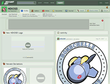 Tablet Screenshot of nekosei.deviantart.com