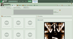 Desktop Screenshot of dominadoll.deviantart.com