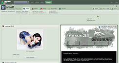 Desktop Screenshot of nexus35.deviantart.com