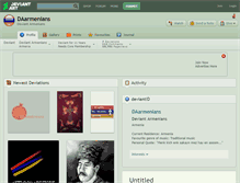 Tablet Screenshot of daarmenians.deviantart.com