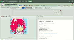 Desktop Screenshot of chocolatesunshine500.deviantart.com